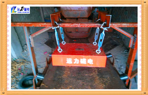 永磁除鐵器，濰坊吊掛式永磁除鐵器知識參數(shù)_內(nèi)部磁塊安裝方法_濰坊吊掛式永磁除鐵器型號價格 