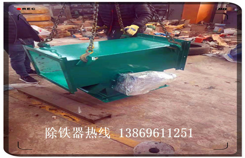 管道除鐵器，寧波永磁管道除鐵器廠家_遠(yuǎn)力寧波永磁管道除鐵器應(yīng)用安裝示意圖型12000高斯_可定制工作原理