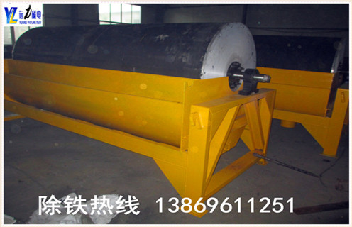 永磁筒式磁選機(jī)，湛江永磁筒式磁選機(jī)_遠(yuǎn)力湛江永磁筒式磁選機(jī)的結(jié)構(gòu)磁場分布圖